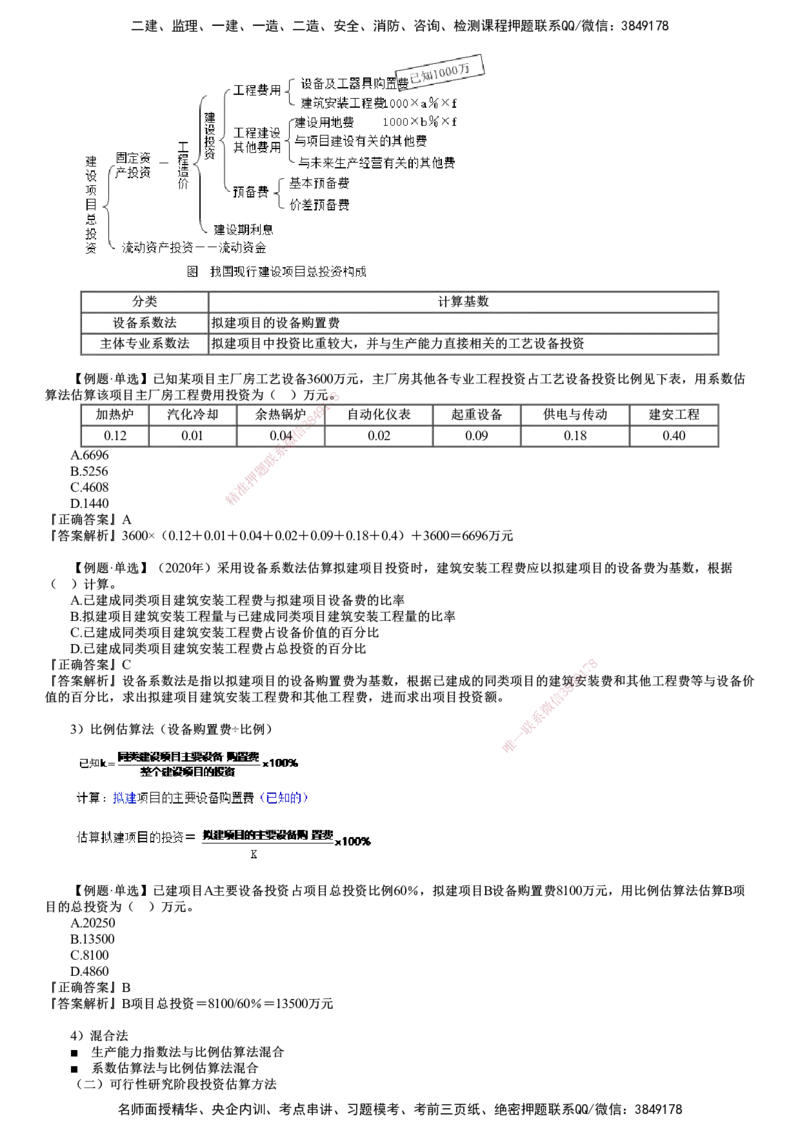 第03讲　投资估算_监理工程师_2025监理工程师_2025年监理工程师SVIP_2025年监理土建控制SVIP_02-基础精讲✿高端面授✿深度强化_06-控制《教材精讲班》李娜JG