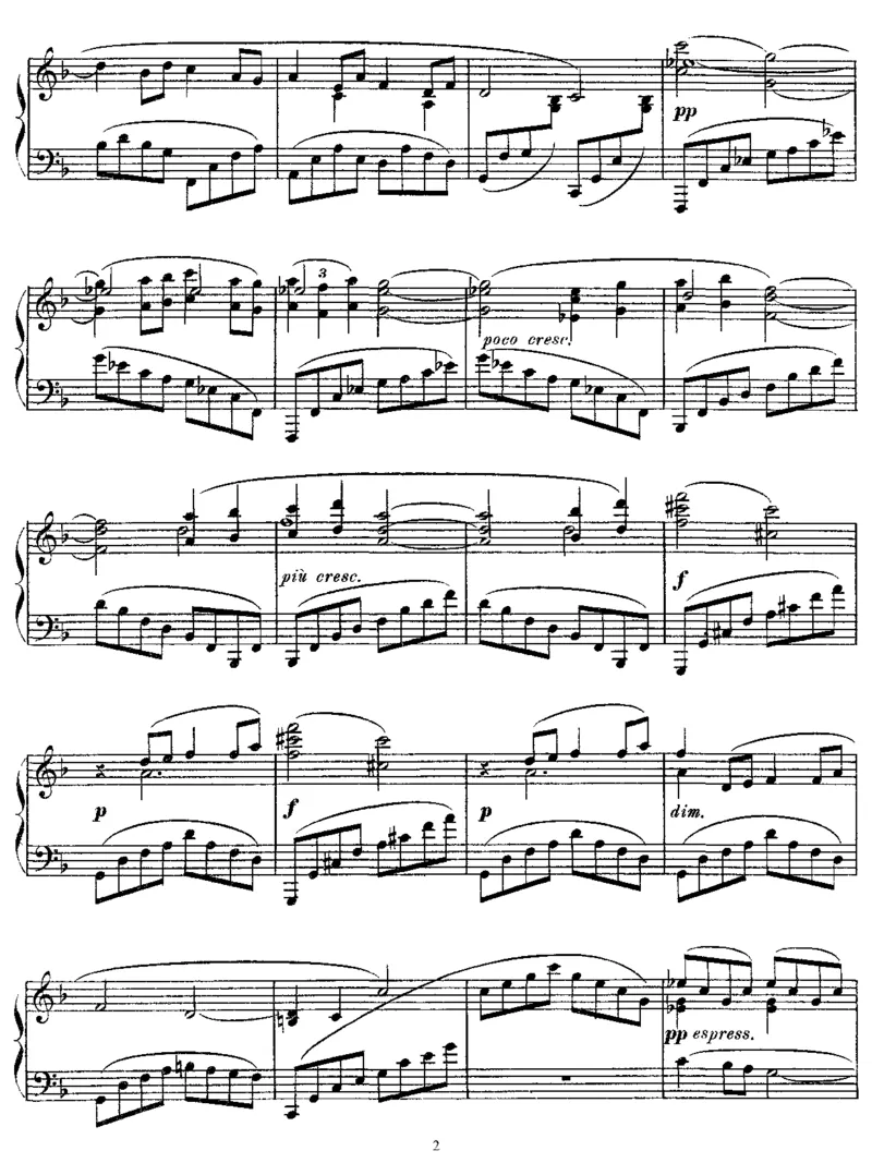 梦幻曲_一万首著名钢琴曲谱哈农贝多芬合集视频教学电子版高清无水印可打印_1古典钢琴知名音乐家谱_德彪西钢琴谱全集