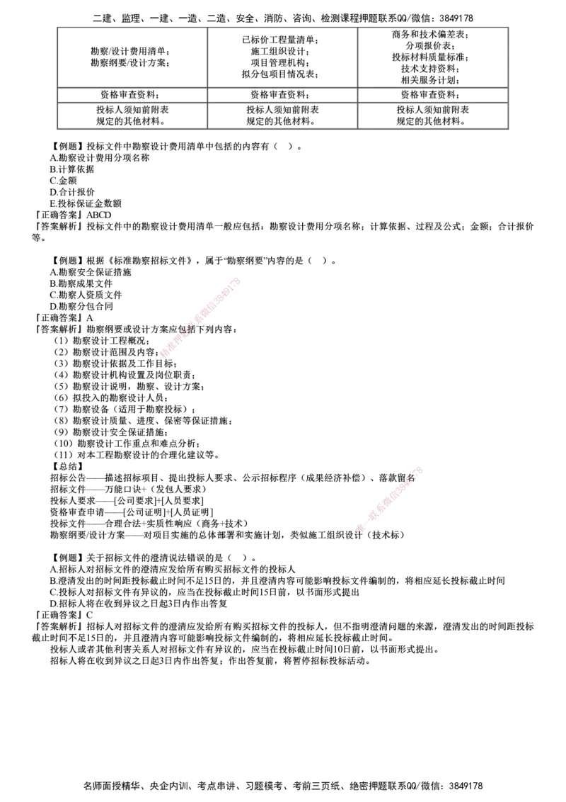 第01讲　建设工程勘察设计招标（一）_监理工程师_2025监理工程师_2025年监理工程师SVIP_2025年监理合同管理SVIP_03-习题精析✿实战特训✿模考通关