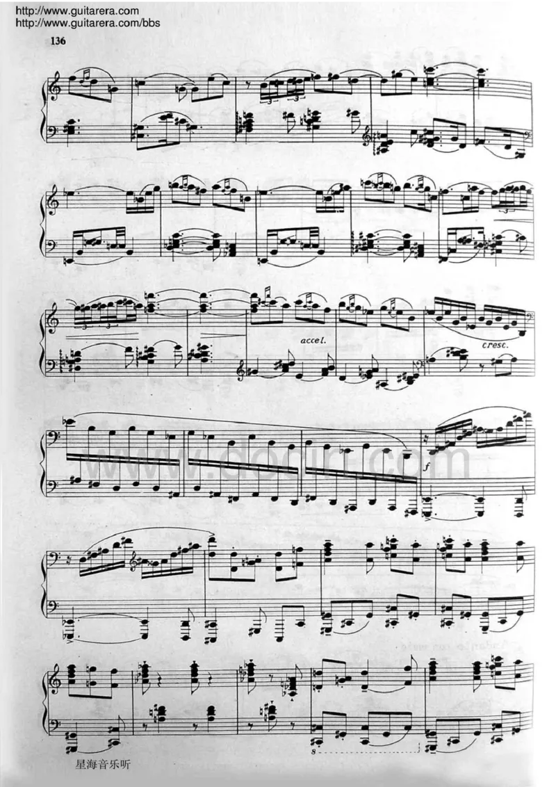 权吉浩-《长短的组合》_一万首著名钢琴曲谱哈农贝多芬合集视频教学电子版高清无水印可打印_04中国乐曲钢琴谱合集_中国乐曲钢琴谱