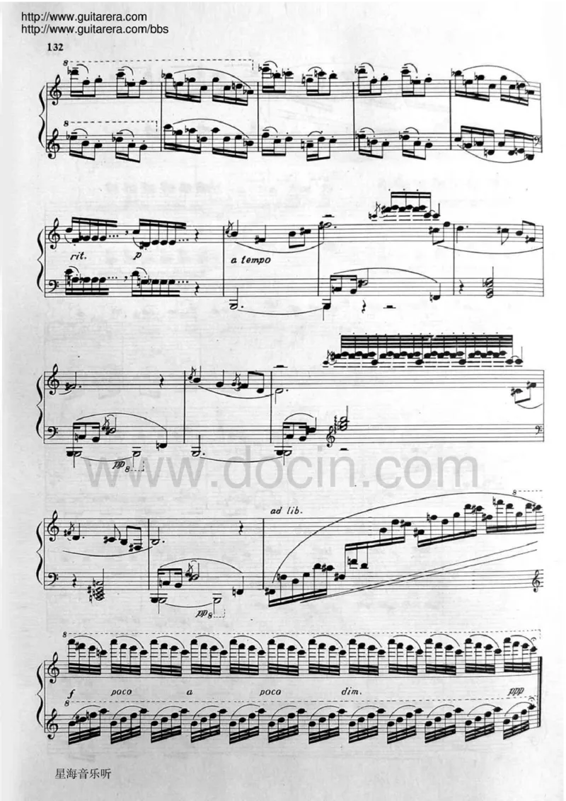 权吉浩-《长短的组合》_一万首著名钢琴曲谱哈农贝多芬合集视频教学电子版高清无水印可打印_04中国乐曲钢琴谱合集_中国乐曲钢琴谱