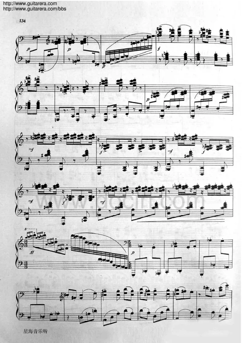 权吉浩-《长短的组合》_一万首著名钢琴曲谱哈农贝多芬合集视频教学电子版高清无水印可打印_04中国乐曲钢琴谱合集_中国乐曲钢琴谱