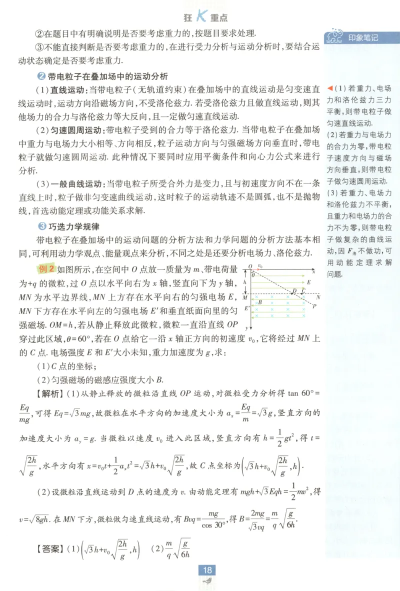 狂K重点_2026版高中必刷题_物理_2026版高中必刷题物理鲁科版_高中必刷题物理选修二LK