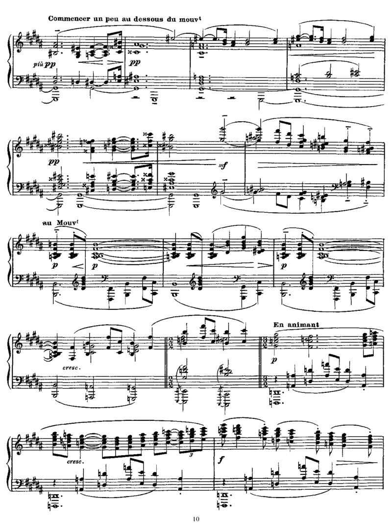 意象集第一册_一万首著名钢琴曲谱哈农贝多芬合集视频教学电子版高清无水印可打印_1古典钢琴知名音乐家谱_德彪西钢琴谱全集