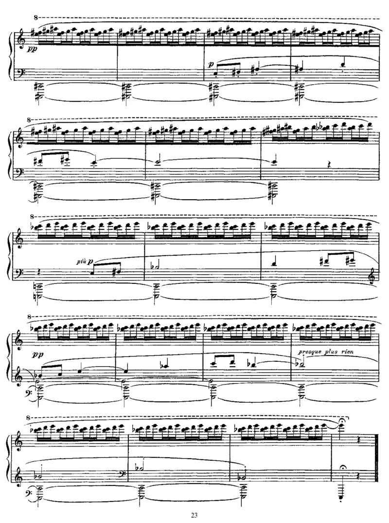 意象集第一册_一万首著名钢琴曲谱哈农贝多芬合集视频教学电子版高清无水印可打印_1古典钢琴知名音乐家谱_德彪西钢琴谱全集