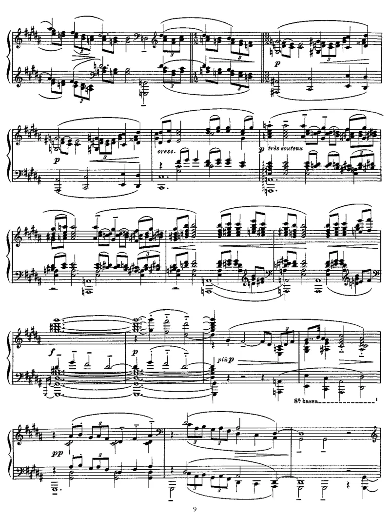 意象集第一册_一万首著名钢琴曲谱哈农贝多芬合集视频教学电子版高清无水印可打印_1古典钢琴知名音乐家谱_德彪西钢琴谱全集