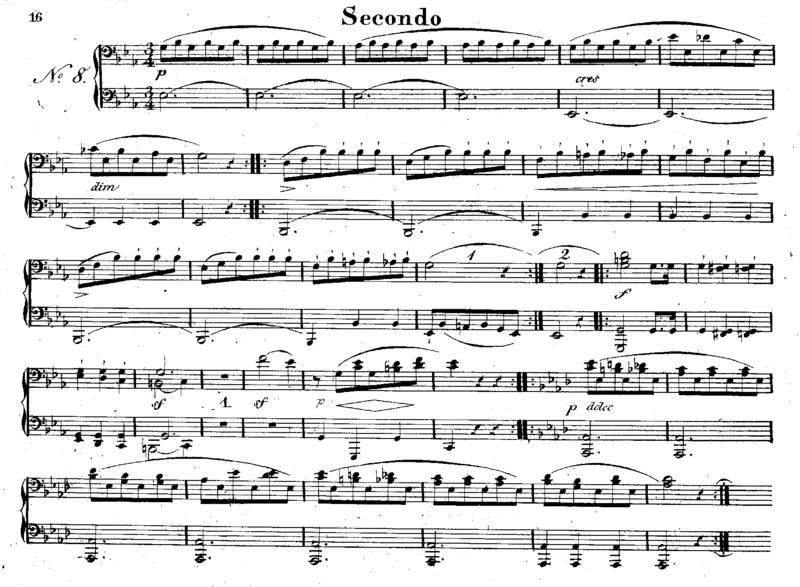 四手联弹圆舞曲kuhl_op024a_一万首著名钢琴曲谱哈农贝多芬合集视频教学电子版高清无水印可打印_1古典钢琴知名音乐家谱_库劳钢琴谱全集