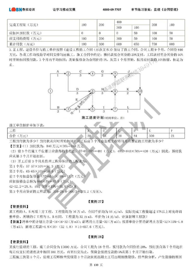 监理章节练习《案例分析（土建）》含答案解析_监理工程师_2025监理工程师_2025年监理工程师SVIP_2025年监理土建案例SVIP_01-精华文档✿电子教材✿历年真题