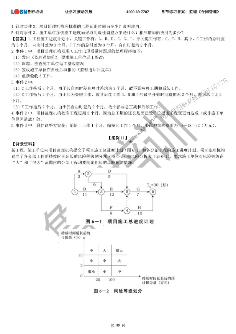 监理章节练习《案例分析（土建）》含答案解析_监理工程师_2025监理工程师_2025年监理工程师SVIP_2025年监理土建案例SVIP_01-精华文档✿电子教材✿历年真题