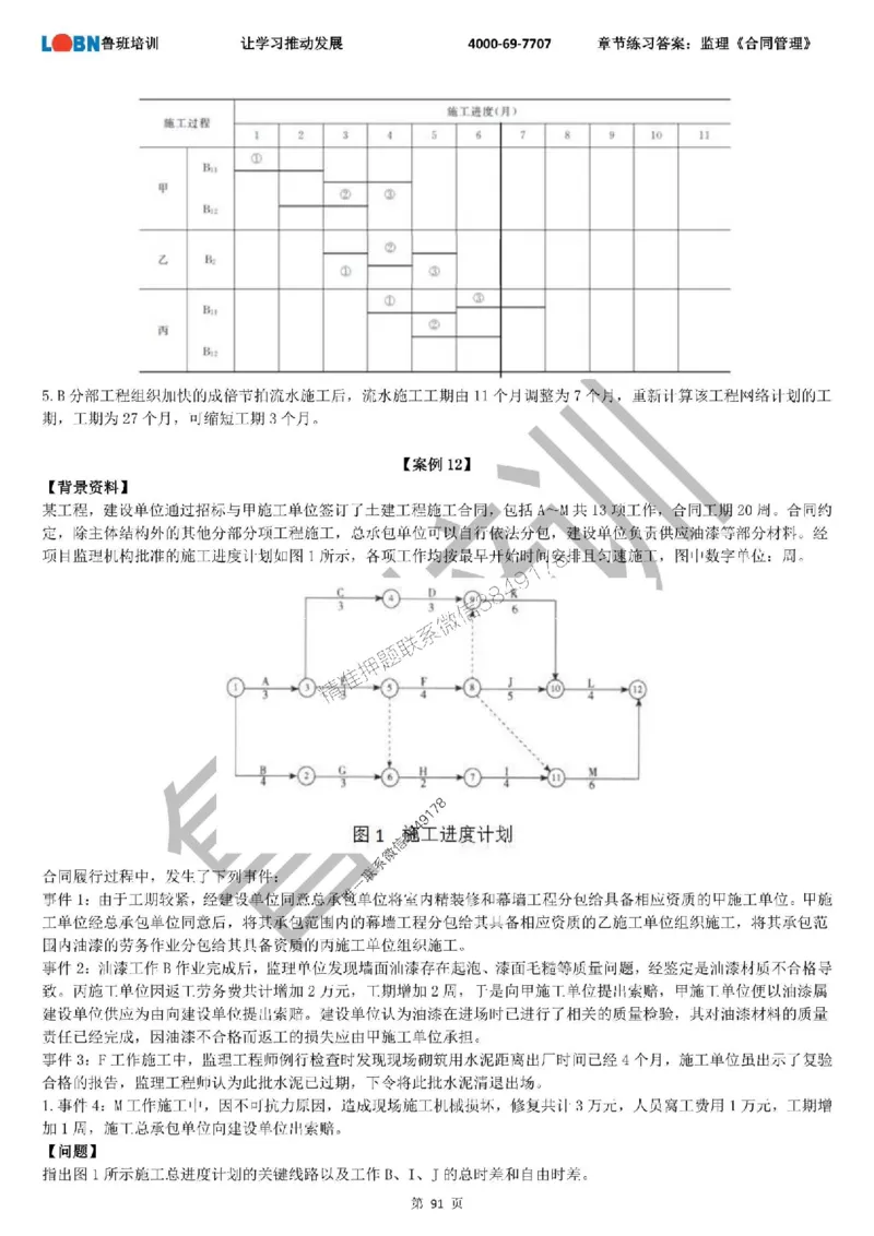 监理章节练习《案例分析（土建）》含答案解析_监理工程师_2025监理工程师_2025年监理工程师SVIP_2025年监理土建案例SVIP_01-精华文档✿电子教材✿历年真题