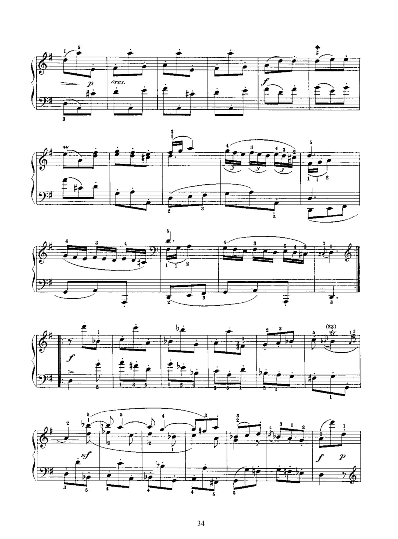 斯卡拉蒂钢琴奏鸣曲全集500首第481-500首ScarlattiSonatas钢琴谱_一万首著名钢琴曲谱哈农贝多芬合集视频教学电子版高清无水印可打印_1古典钢琴知名音乐家谱_斯卡拉蒂钢琴谱全集