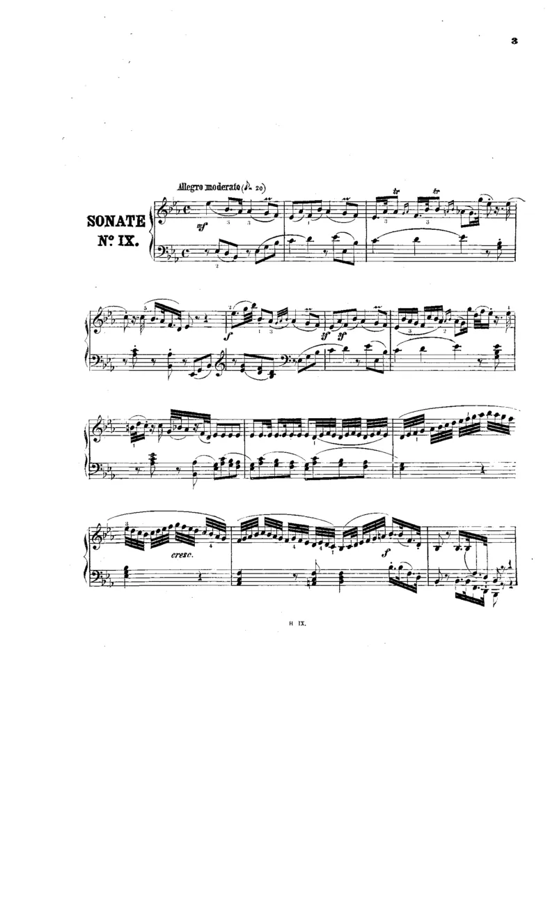 海顿《奏鸣曲集》（莫谢莱斯编订版）_一万首著名钢琴曲谱哈农贝多芬合集视频教学电子版高清无水印可打印_1古典钢琴知名音乐家谱_海顿钢琴谱全集