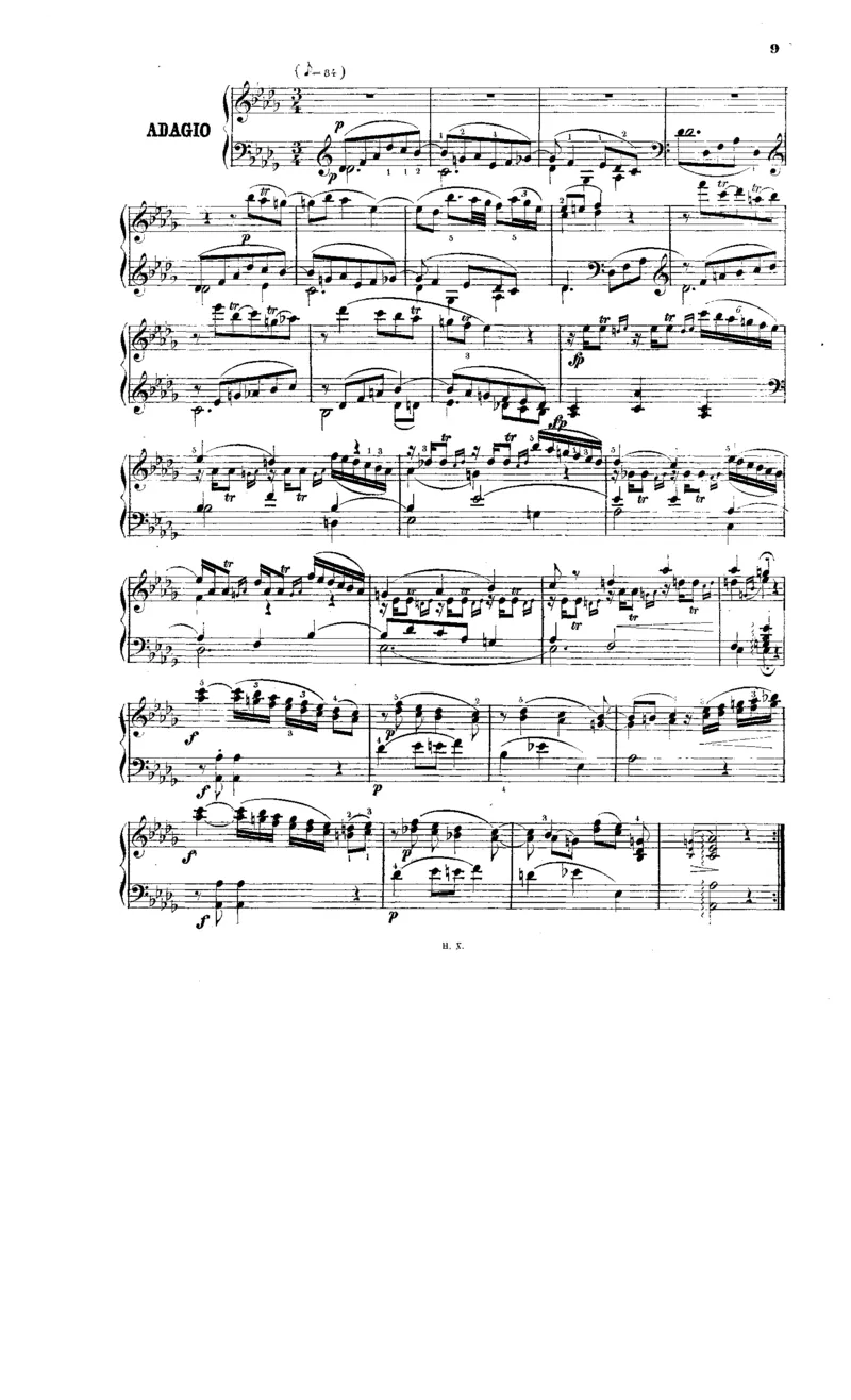 海顿《奏鸣曲集》（莫谢莱斯编订版）_一万首著名钢琴曲谱哈农贝多芬合集视频教学电子版高清无水印可打印_1古典钢琴知名音乐家谱_海顿钢琴谱全集