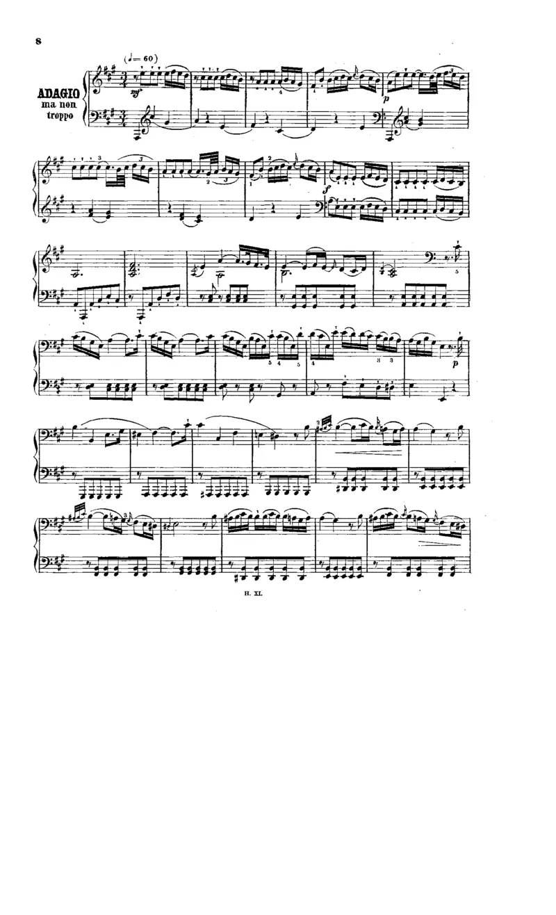 海顿《奏鸣曲集》（莫谢莱斯编订版）_一万首著名钢琴曲谱哈农贝多芬合集视频教学电子版高清无水印可打印_1古典钢琴知名音乐家谱_海顿钢琴谱全集