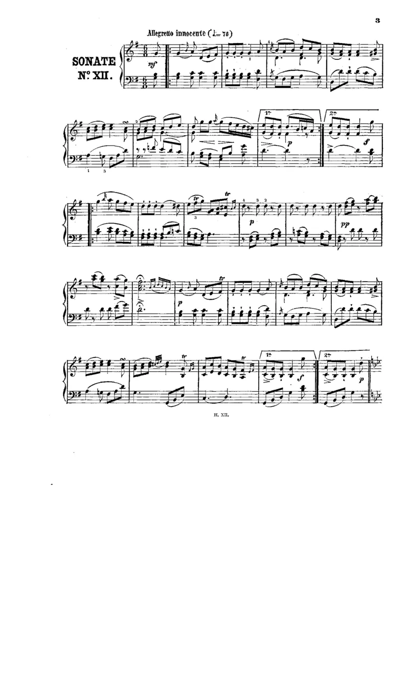 海顿《奏鸣曲集》（莫谢莱斯编订版）_一万首著名钢琴曲谱哈农贝多芬合集视频教学电子版高清无水印可打印_1古典钢琴知名音乐家谱_海顿钢琴谱全集