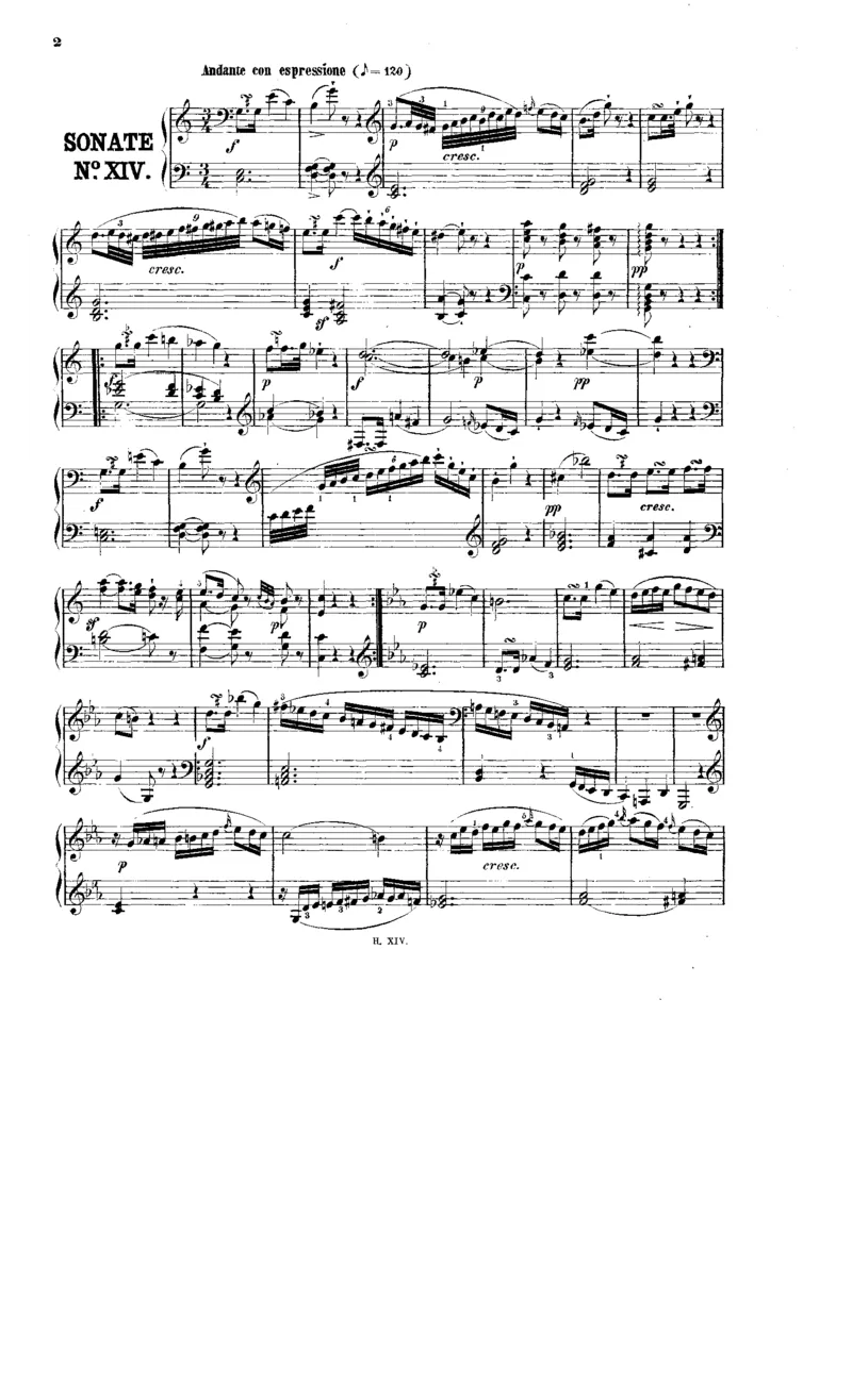 海顿《奏鸣曲集》（莫谢莱斯编订版）_一万首著名钢琴曲谱哈农贝多芬合集视频教学电子版高清无水印可打印_1古典钢琴知名音乐家谱_海顿钢琴谱全集