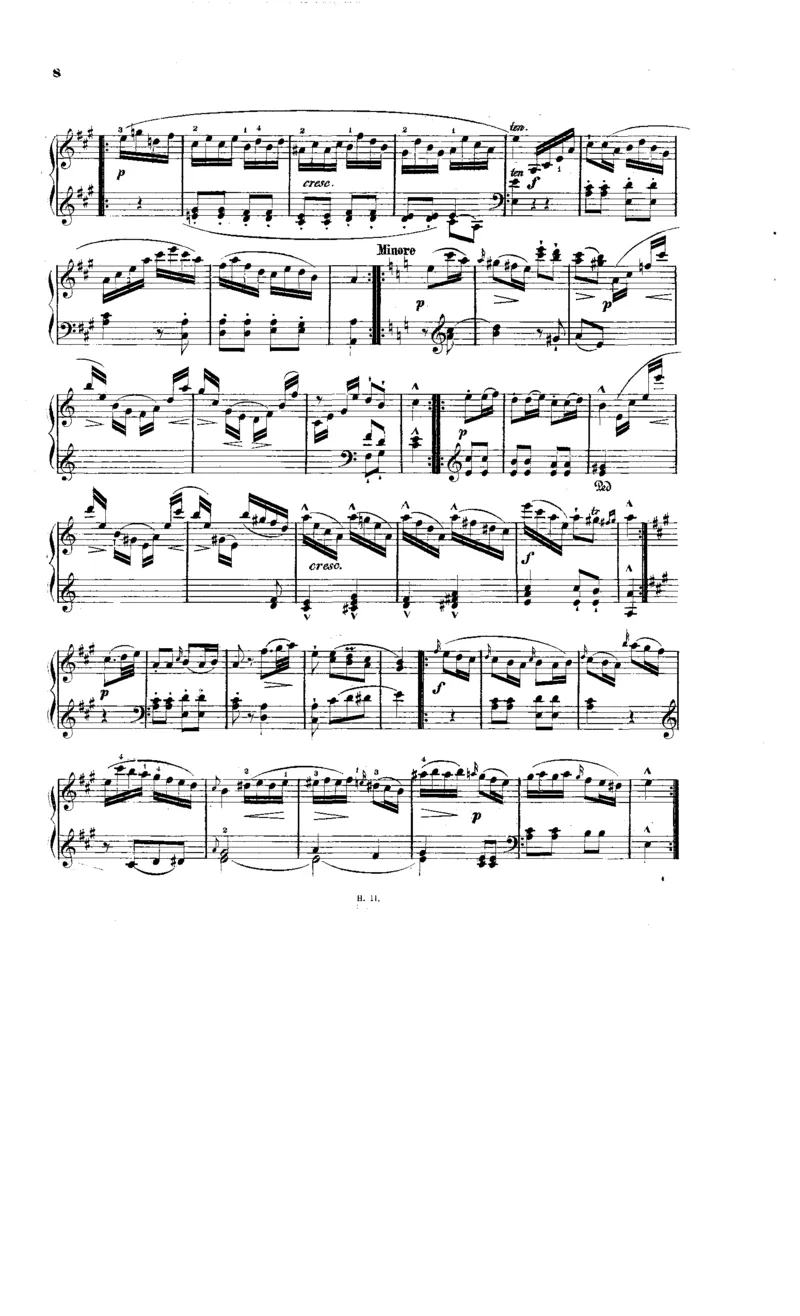 海顿《奏鸣曲集》（莫谢莱斯编订版）_一万首著名钢琴曲谱哈农贝多芬合集视频教学电子版高清无水印可打印_1古典钢琴知名音乐家谱_海顿钢琴谱全集