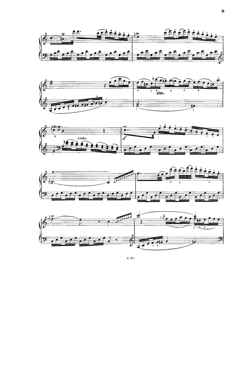 海顿《奏鸣曲集》（莫谢莱斯编订版）_一万首著名钢琴曲谱哈农贝多芬合集视频教学电子版高清无水印可打印_1古典钢琴知名音乐家谱_海顿钢琴谱全集