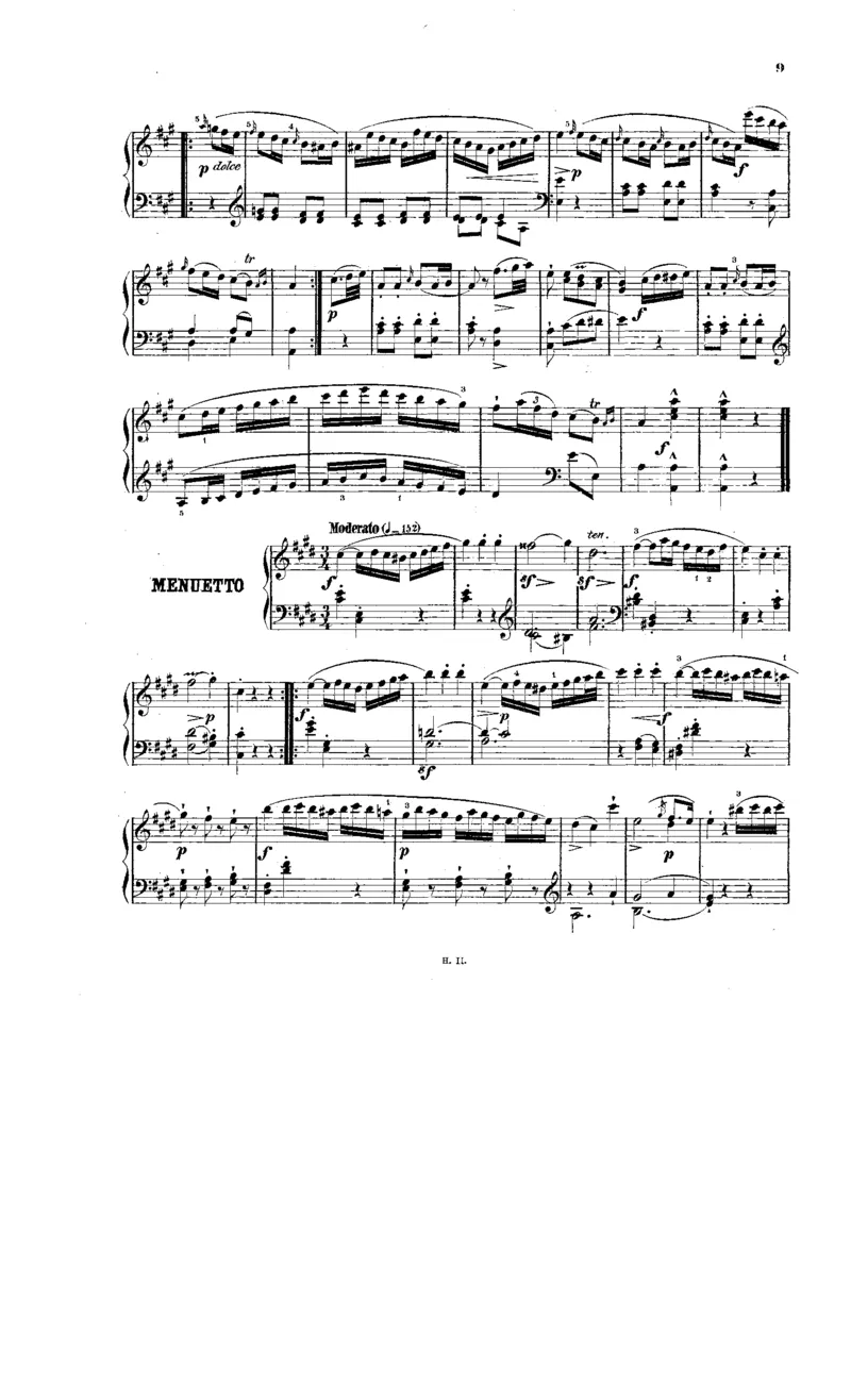 海顿《奏鸣曲集》（莫谢莱斯编订版）_一万首著名钢琴曲谱哈农贝多芬合集视频教学电子版高清无水印可打印_1古典钢琴知名音乐家谱_海顿钢琴谱全集