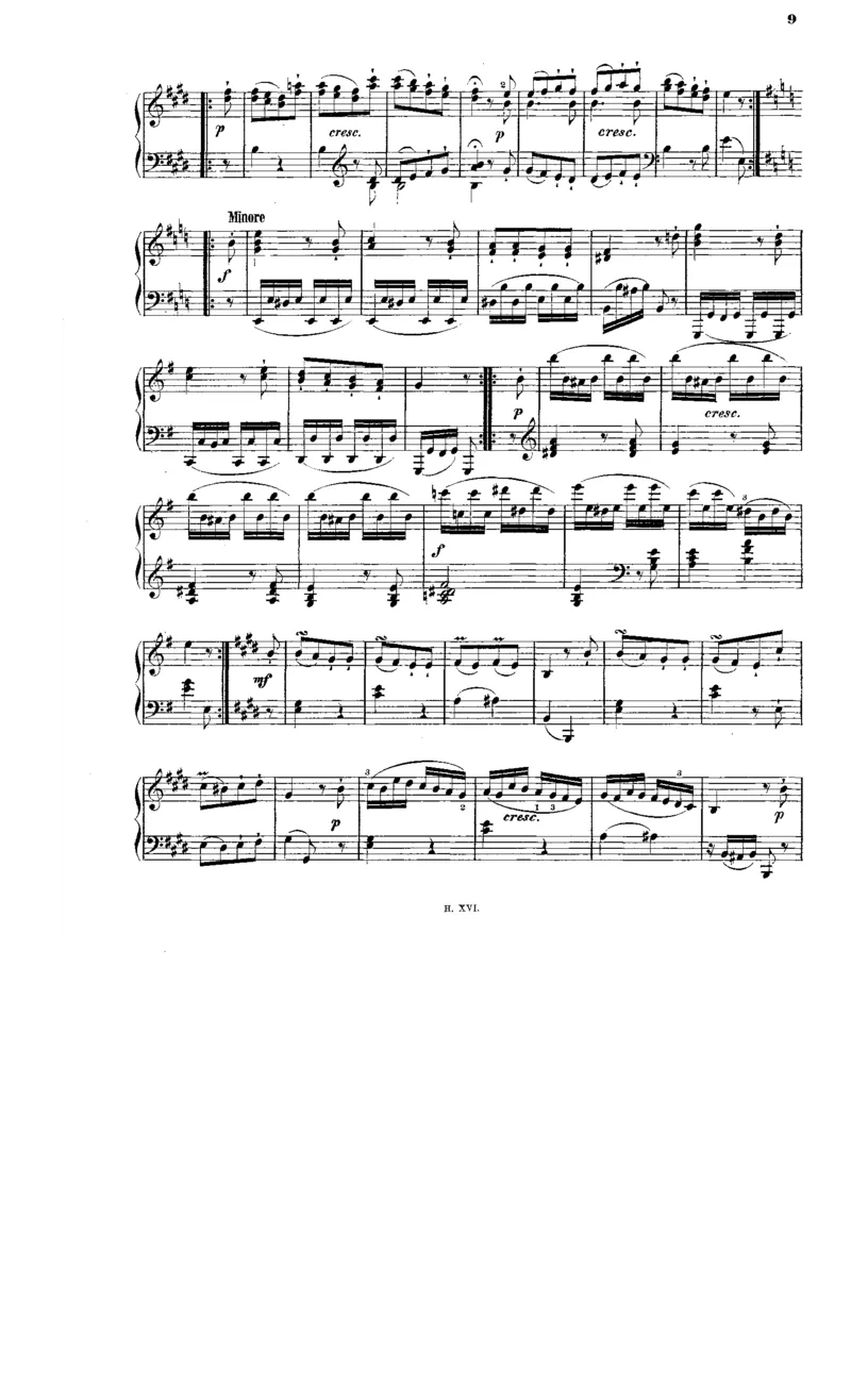 海顿《奏鸣曲集》（莫谢莱斯编订版）_一万首著名钢琴曲谱哈农贝多芬合集视频教学电子版高清无水印可打印_1古典钢琴知名音乐家谱_海顿钢琴谱全集