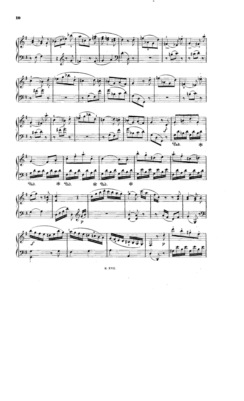 海顿《奏鸣曲集》（莫谢莱斯编订版）_一万首著名钢琴曲谱哈农贝多芬合集视频教学电子版高清无水印可打印_1古典钢琴知名音乐家谱_海顿钢琴谱全集