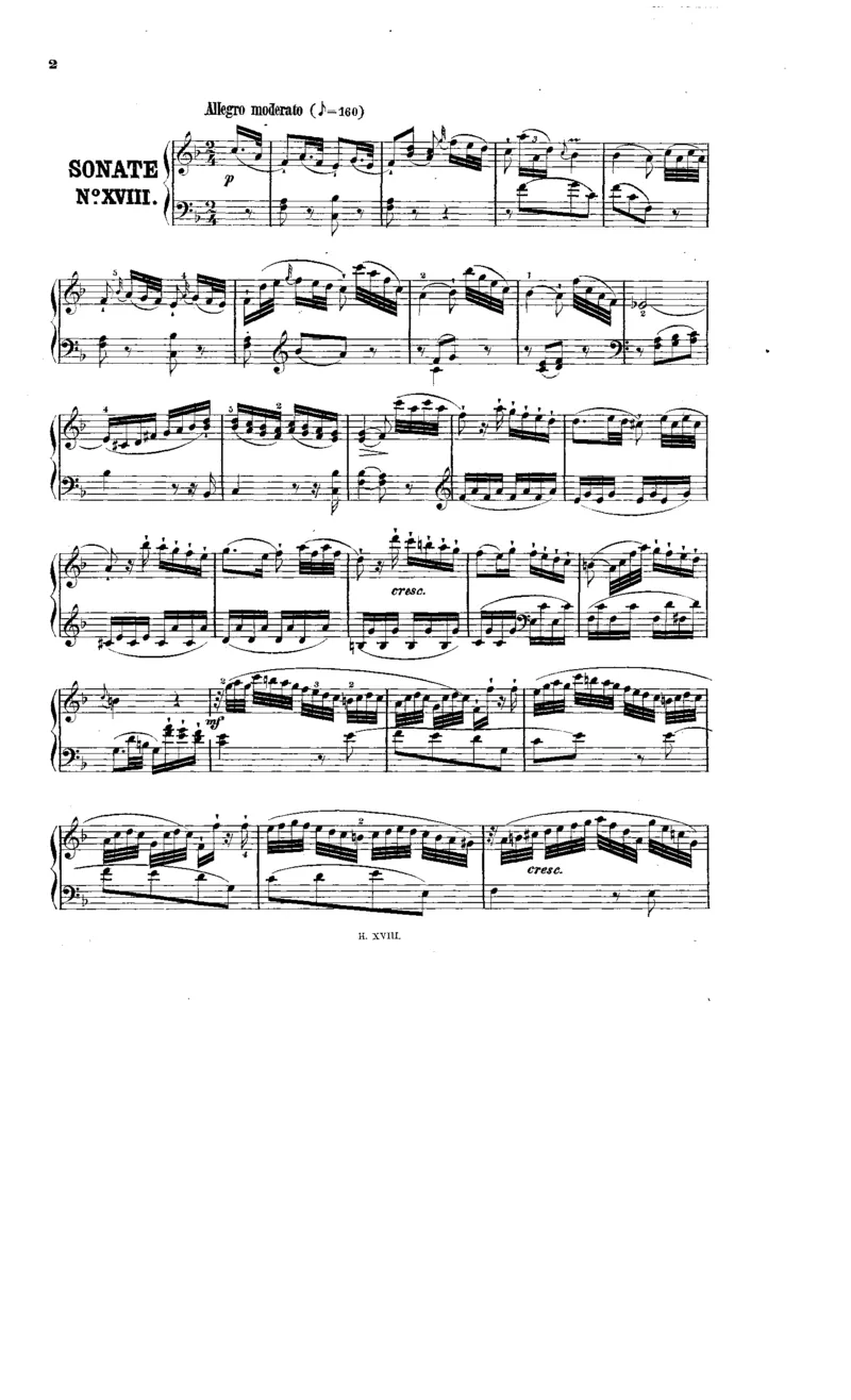 海顿《奏鸣曲集》（莫谢莱斯编订版）_一万首著名钢琴曲谱哈农贝多芬合集视频教学电子版高清无水印可打印_1古典钢琴知名音乐家谱_海顿钢琴谱全集