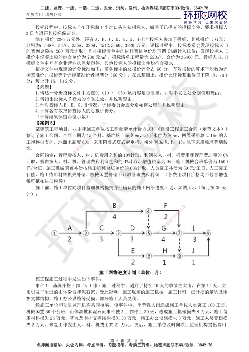 查缺补漏一_监理工程师_2025监理工程师_2025年监理工程师SVIP_2025年监理土建案例SVIP_03-习题精析✿实战特训✿模考通关_24-案例《查缺补漏卷》王双增HQ_讲义