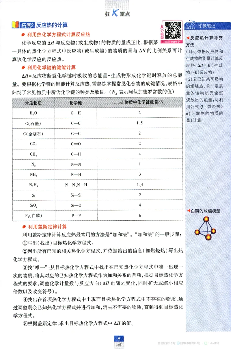 26版化学必刷题狂K重点（选修一）_化学_2026版高中必刷题化学《人教》_2026版高中必刷题化学选修一（人教版）