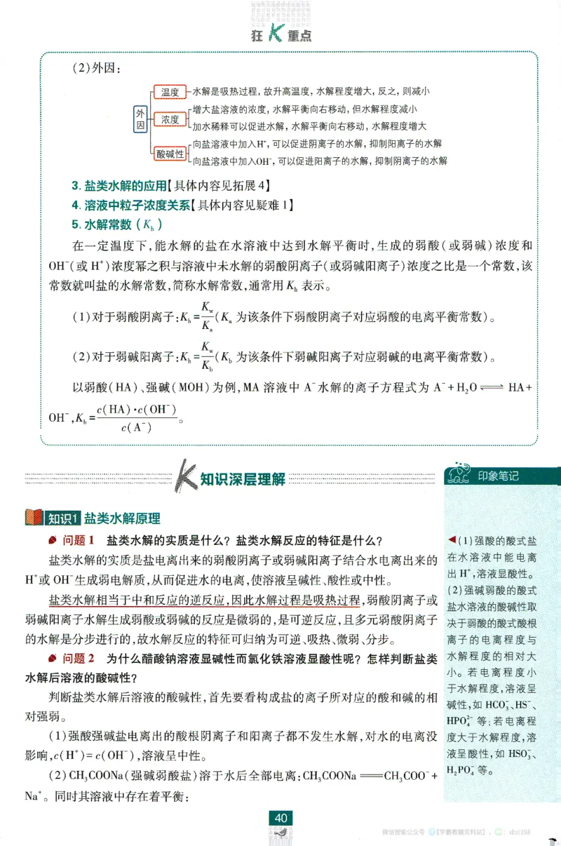 26版化学必刷题狂K重点（选修一）_化学_2026版高中必刷题化学《人教》_2026版高中必刷题化学选修一（人教版）