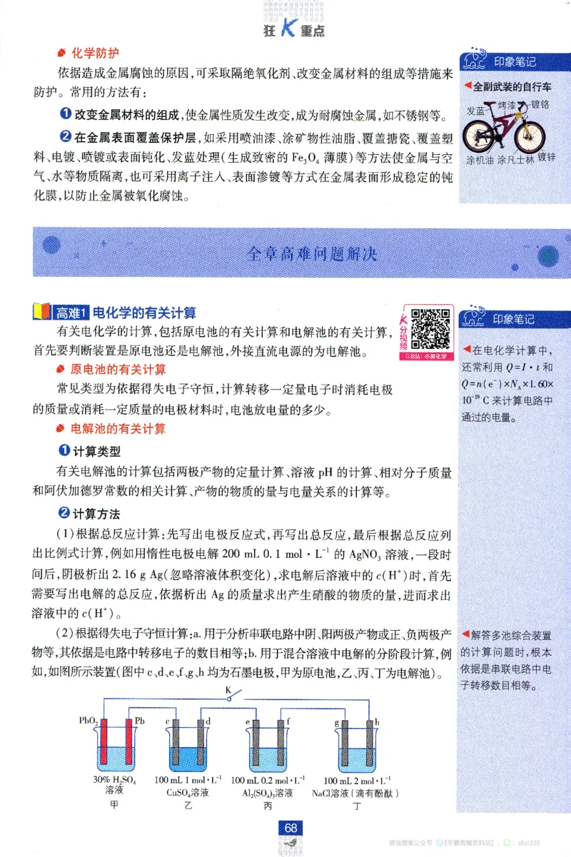 26版化学必刷题狂K重点（选修一）_化学_2026版高中必刷题化学《人教》_2026版高中必刷题化学选修一（人教版）