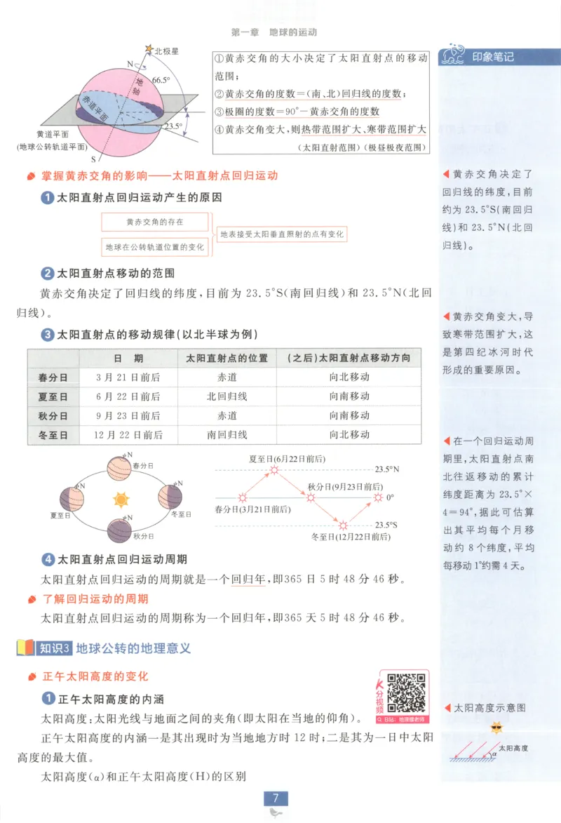 狂K重点_地理_2026版高中必刷题地理《湘教》_高中必刷题地理选修1XJ