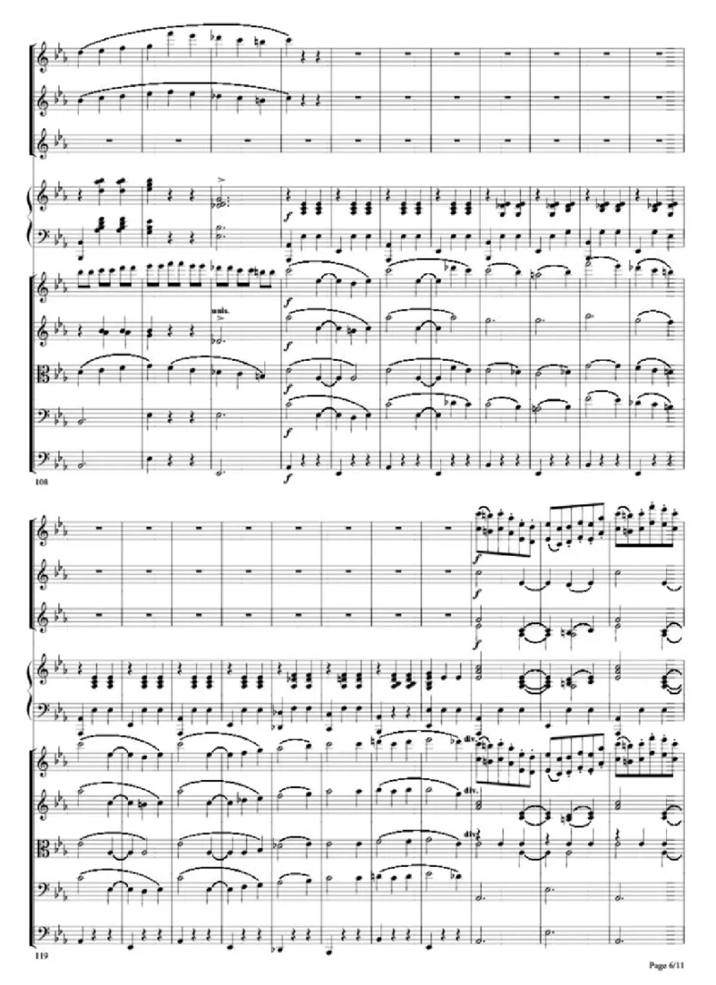 肖斯塔科维奇爵士组曲No.2&ldquo;Waltz&rdquo;单开版总谱_一万首著名钢琴曲谱哈农贝多芬合集视频教学电子版高清无水印可打印_08名曲总谱合集