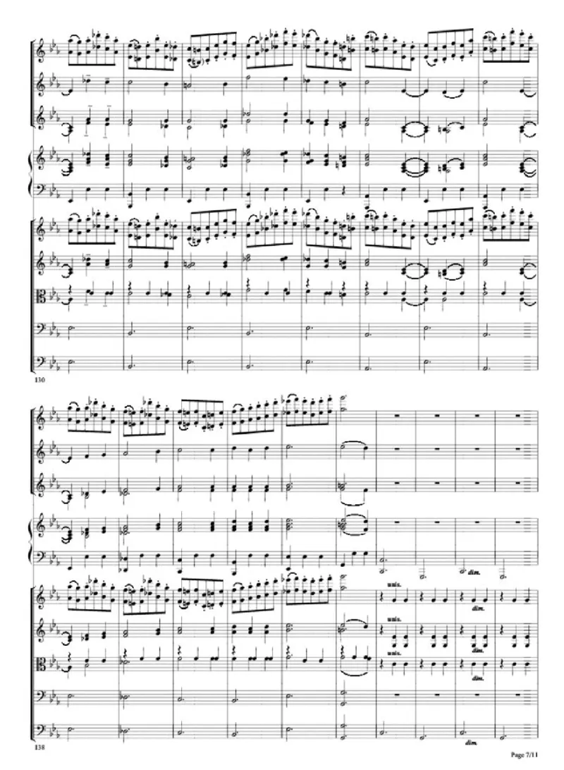 肖斯塔科维奇爵士组曲No.2&ldquo;Waltz&rdquo;单开版总谱_一万首著名钢琴曲谱哈农贝多芬合集视频教学电子版高清无水印可打印_08名曲总谱合集