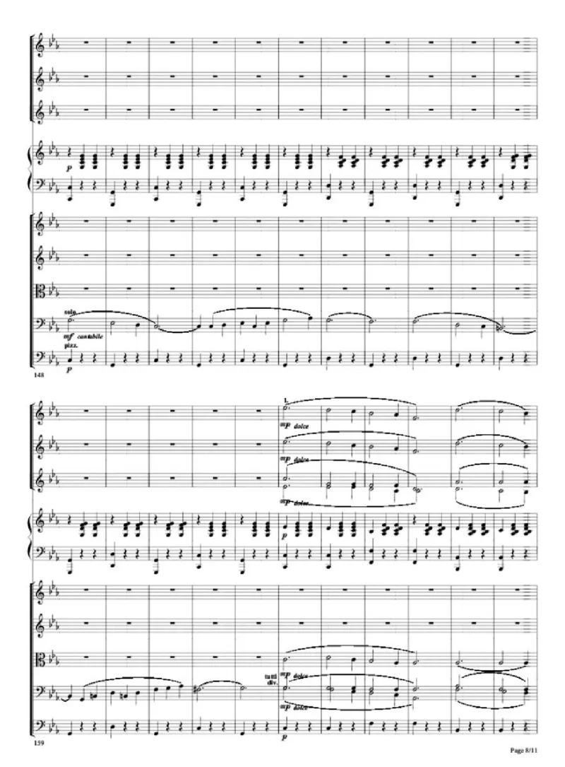 肖斯塔科维奇爵士组曲No.2&ldquo;Waltz&rdquo;单开版总谱_一万首著名钢琴曲谱哈农贝多芬合集视频教学电子版高清无水印可打印_08名曲总谱合集