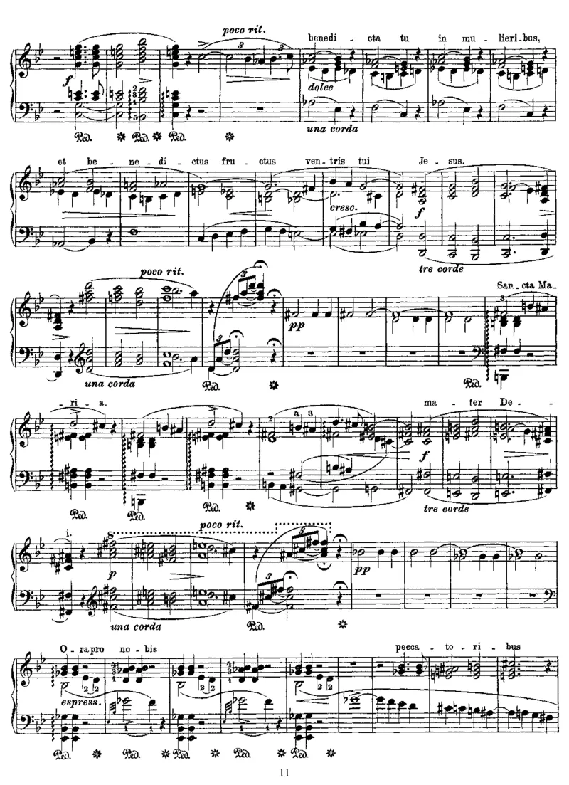 诗与宗教的和谐_一万首著名钢琴曲谱哈农贝多芬合集视频教学电子版高清无水印可打印_1古典钢琴知名音乐家谱_李斯特钢琴谱全集