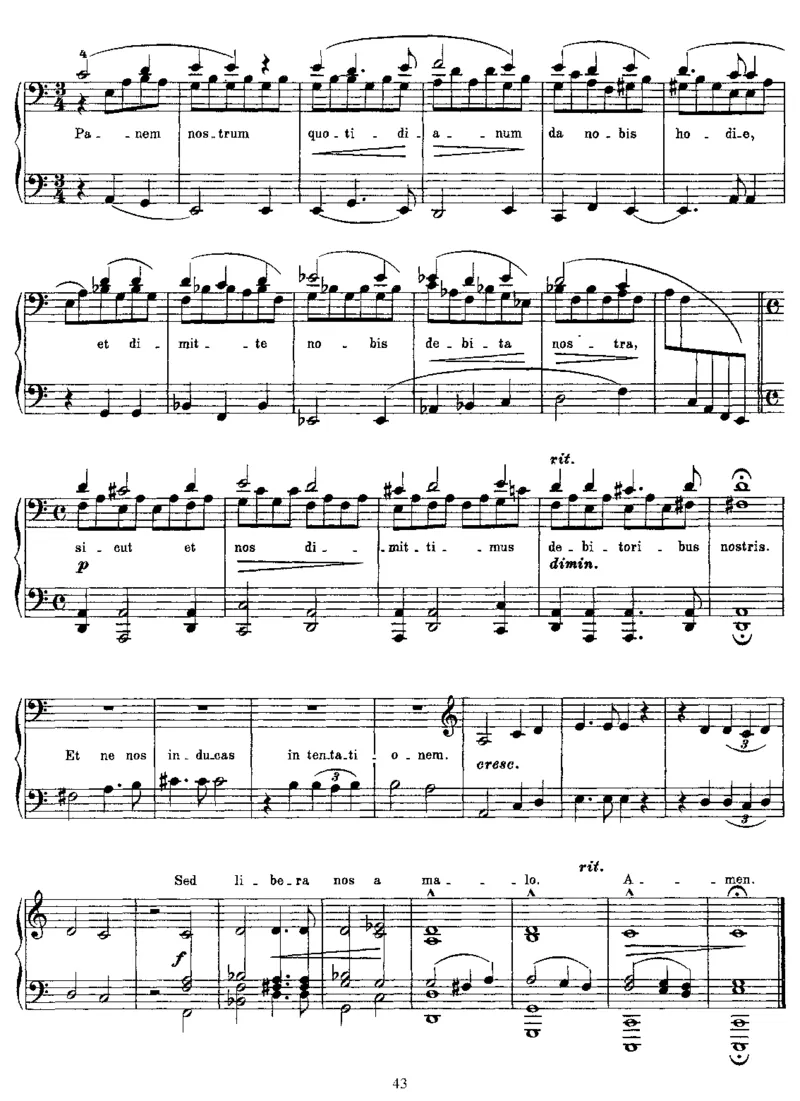 诗与宗教的和谐_一万首著名钢琴曲谱哈农贝多芬合集视频教学电子版高清无水印可打印_1古典钢琴知名音乐家谱_李斯特钢琴谱全集