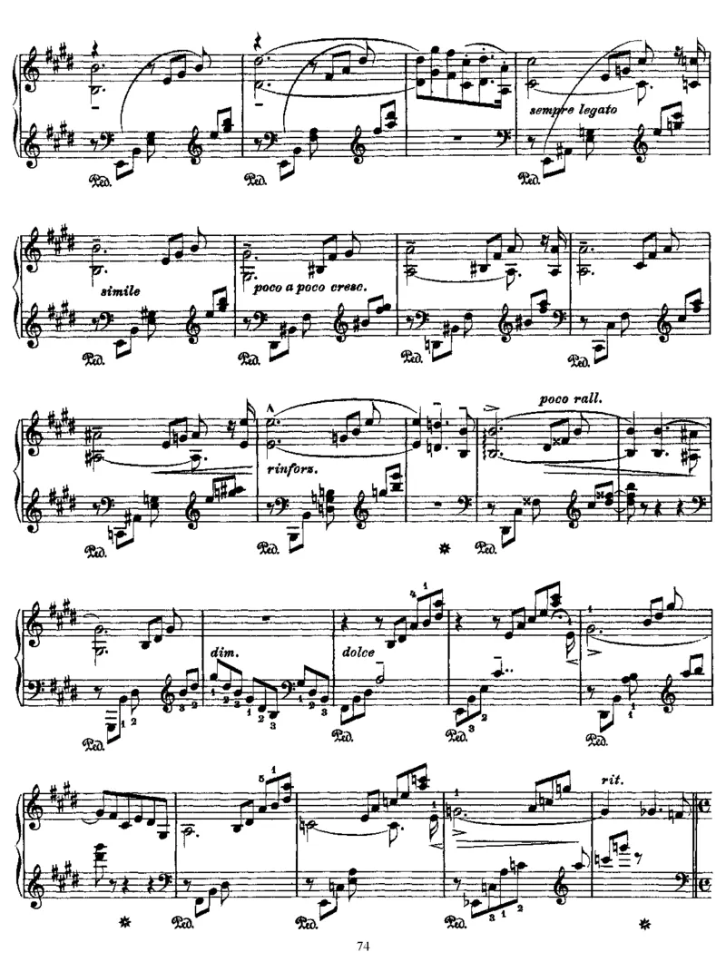 诗与宗教的和谐_一万首著名钢琴曲谱哈农贝多芬合集视频教学电子版高清无水印可打印_1古典钢琴知名音乐家谱_李斯特钢琴谱全集