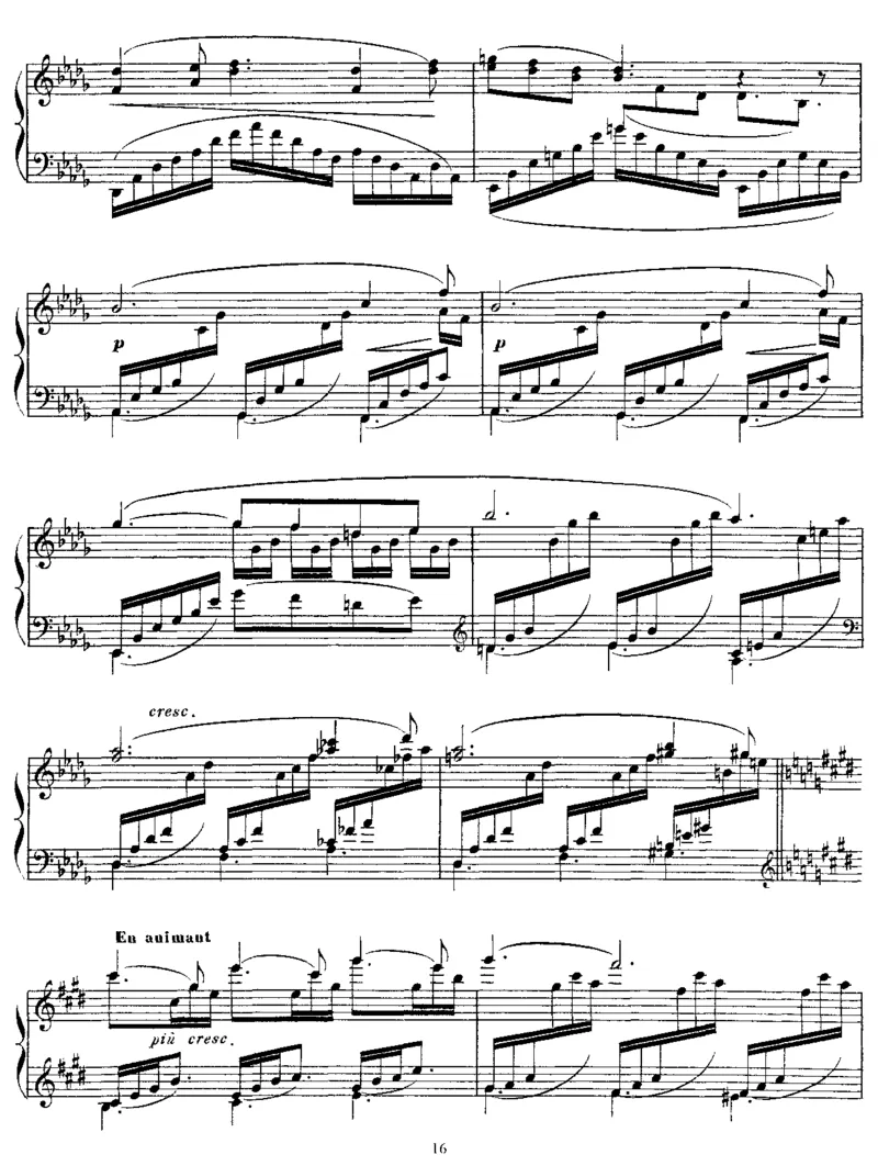 贝加莫组曲_一万首著名钢琴曲谱哈农贝多芬合集视频教学电子版高清无水印可打印_1古典钢琴知名音乐家谱_德彪西钢琴谱全集