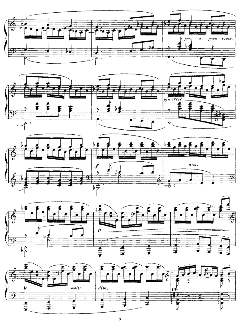 贝加莫组曲_一万首著名钢琴曲谱哈农贝多芬合集视频教学电子版高清无水印可打印_1古典钢琴知名音乐家谱_德彪西钢琴谱全集