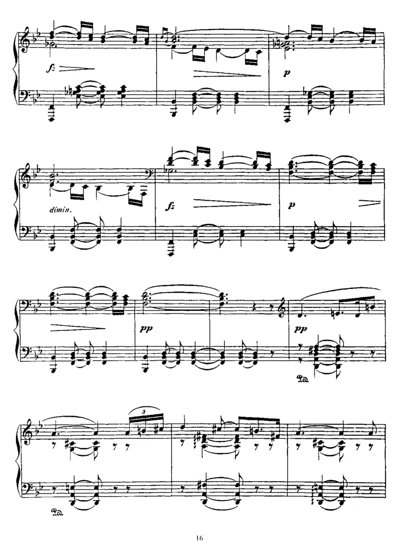 轮廓12Silhouettes,Op8_一万首著名钢琴曲谱哈农贝多芬合集视频教学电子版高清无水印可打印_1古典钢琴知名音乐家谱_德沃夏克钢琴谱全集