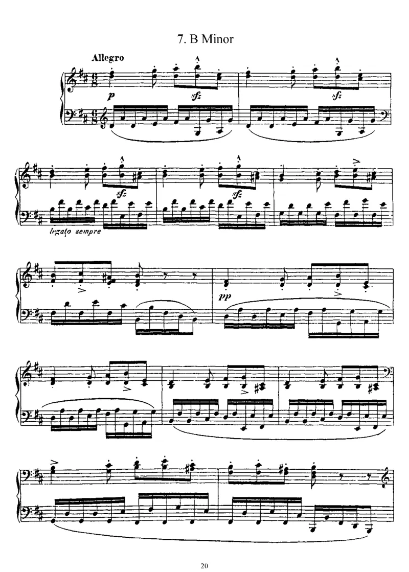 轮廓12Silhouettes,Op8_一万首著名钢琴曲谱哈农贝多芬合集视频教学电子版高清无水印可打印_1古典钢琴知名音乐家谱_德沃夏克钢琴谱全集