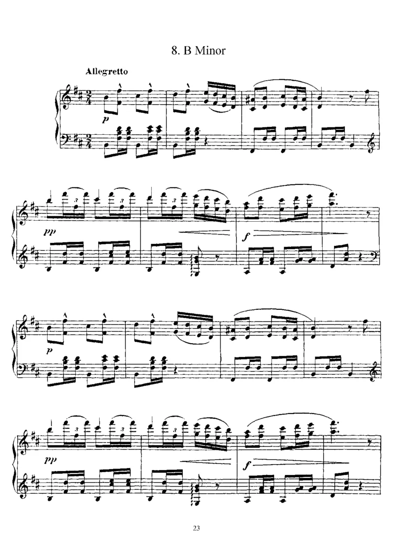 轮廓12Silhouettes,Op8_一万首著名钢琴曲谱哈农贝多芬合集视频教学电子版高清无水印可打印_1古典钢琴知名音乐家谱_德沃夏克钢琴谱全集