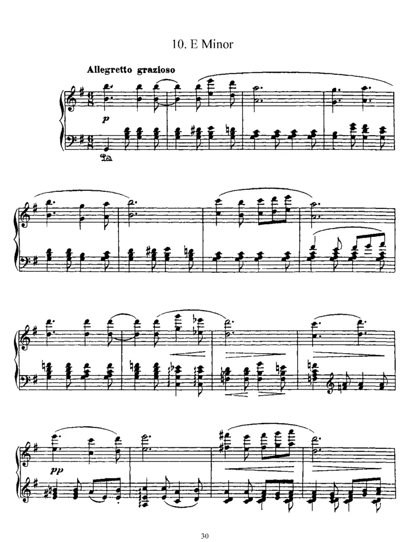 轮廓12Silhouettes,Op8_一万首著名钢琴曲谱哈农贝多芬合集视频教学电子版高清无水印可打印_1古典钢琴知名音乐家谱_德沃夏克钢琴谱全集