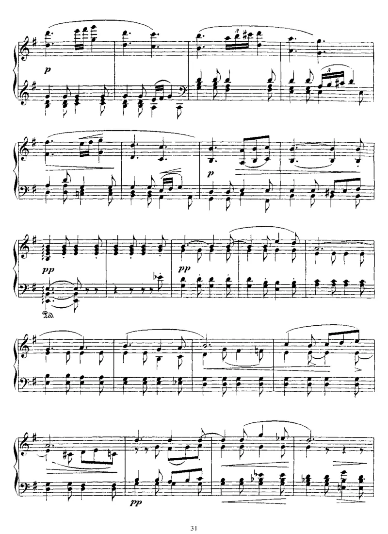 轮廓12Silhouettes,Op8_一万首著名钢琴曲谱哈农贝多芬合集视频教学电子版高清无水印可打印_1古典钢琴知名音乐家谱_德沃夏克钢琴谱全集