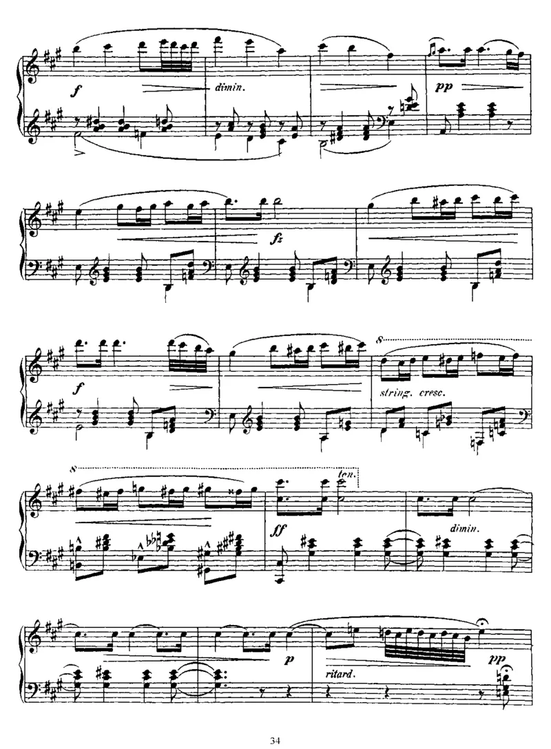 轮廓12Silhouettes,Op8_一万首著名钢琴曲谱哈农贝多芬合集视频教学电子版高清无水印可打印_1古典钢琴知名音乐家谱_德沃夏克钢琴谱全集