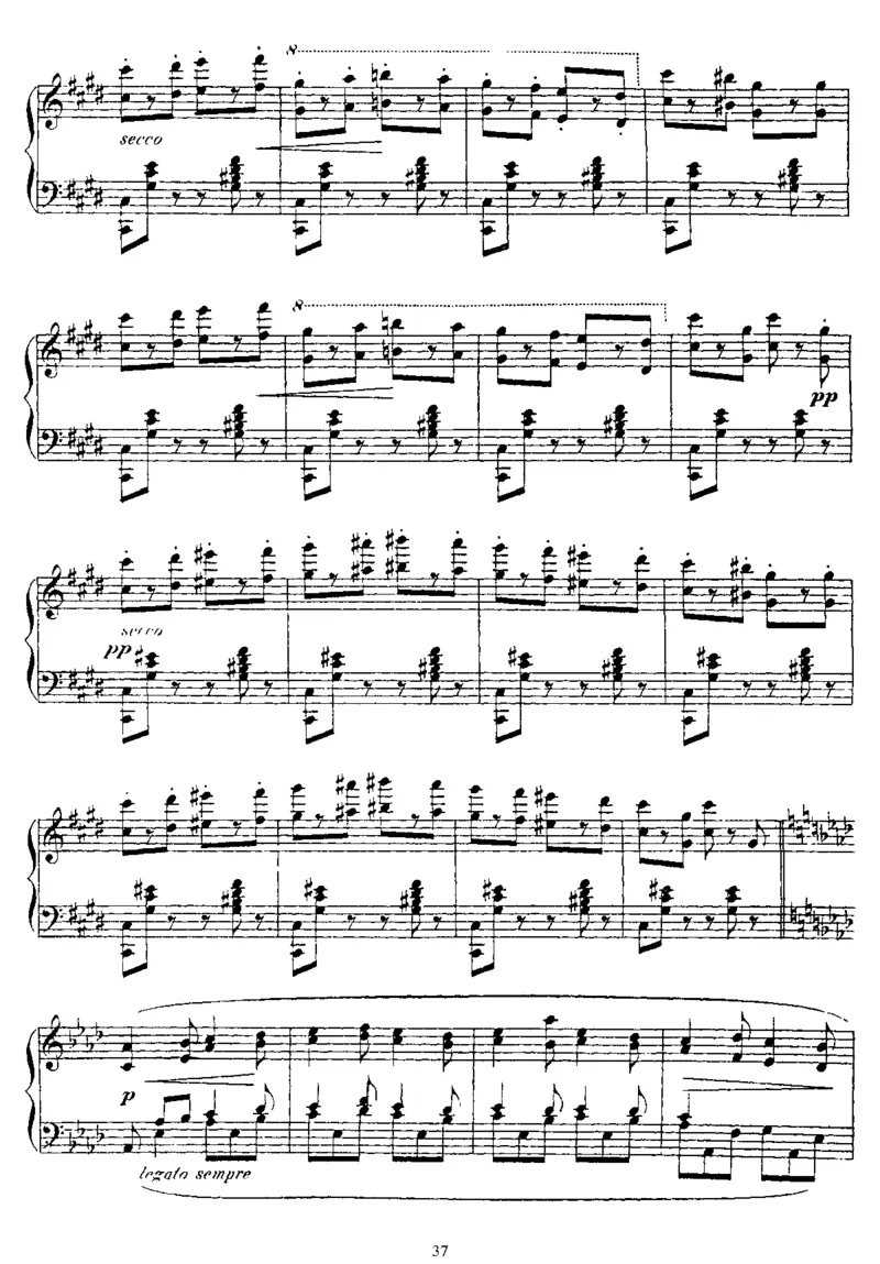 轮廓12Silhouettes,Op8_一万首著名钢琴曲谱哈农贝多芬合集视频教学电子版高清无水印可打印_1古典钢琴知名音乐家谱_德沃夏克钢琴谱全集