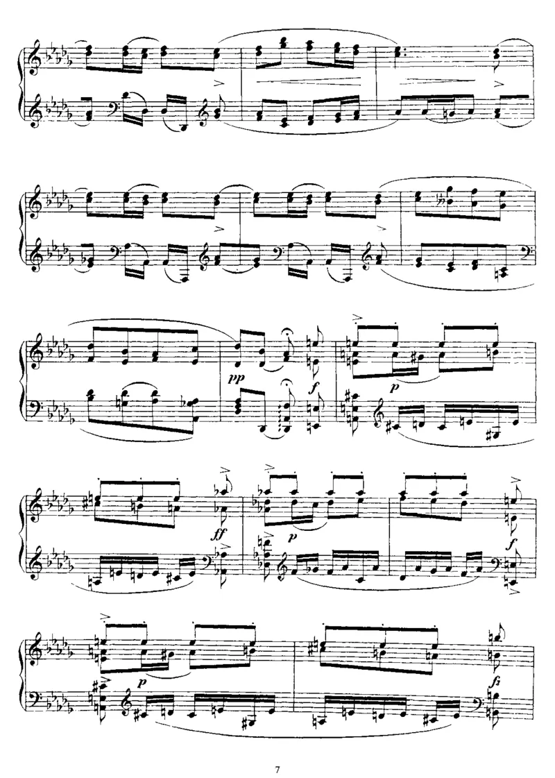 轮廓12Silhouettes,Op8_一万首著名钢琴曲谱哈农贝多芬合集视频教学电子版高清无水印可打印_1古典钢琴知名音乐家谱_德沃夏克钢琴谱全集