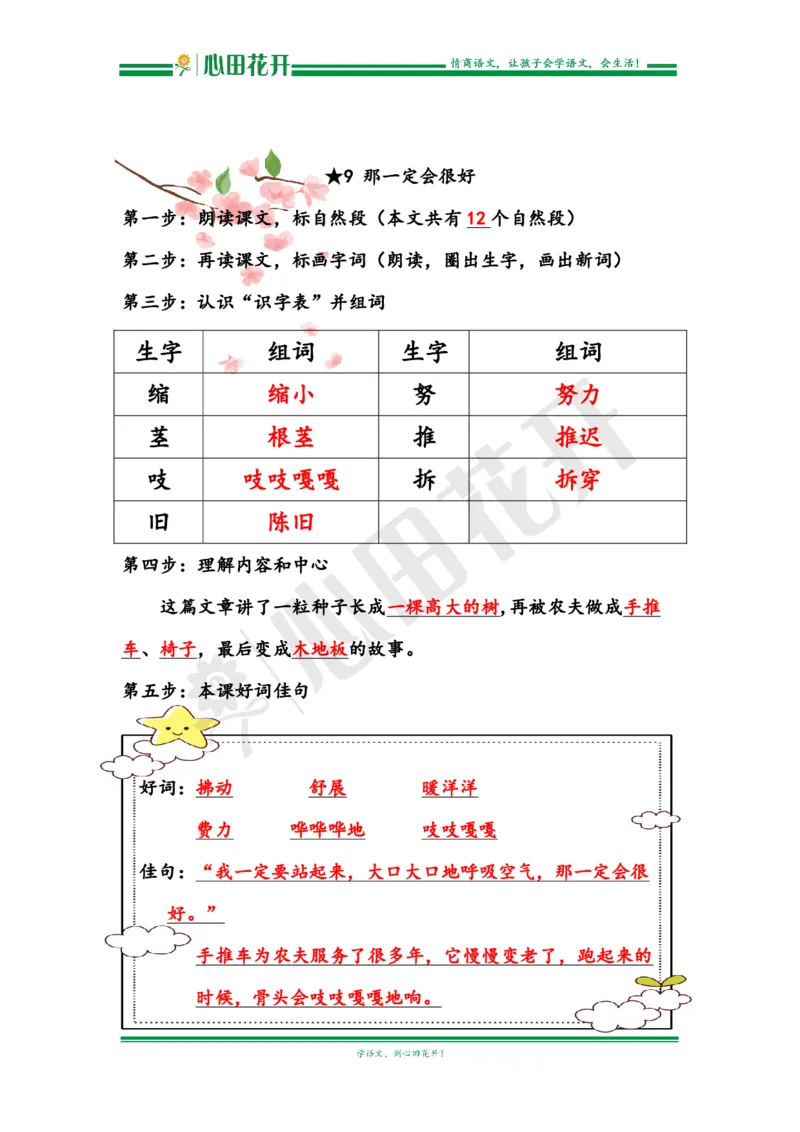语文基本功训练营&mdash;三年级上册校内知识周周练第3单元预习解析（部编版）_小学1-6年级全部试卷_语文_三年级_3-8-1、小学三年级语文上册_3-8-1-1、复习、知识点、归纳汇总