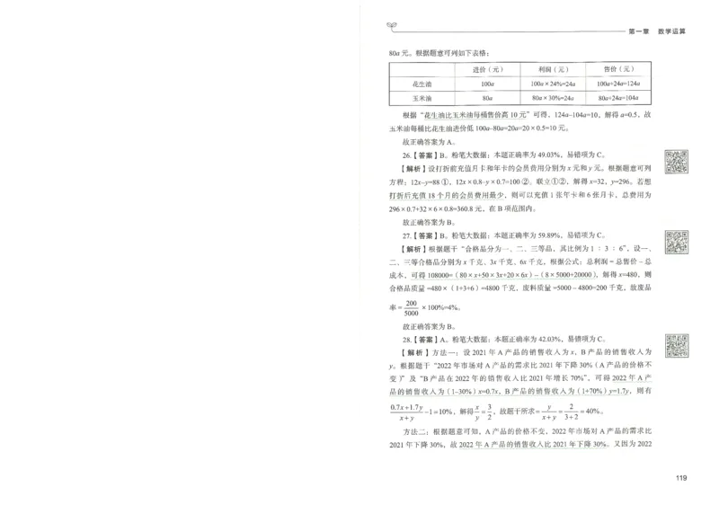 3.答案解析26数量关系下册（373页）_26行测5000+申论100一定先转存网盘_行测5000题持续更新_最新2026行测5000题（25年1月版）_5000题答案解析（共2296页）