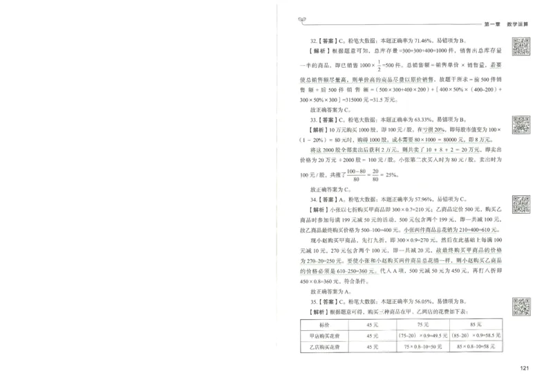 3.答案解析26数量关系下册（373页）_26行测5000+申论100一定先转存网盘_行测5000题持续更新_最新2026行测5000题（25年1月版）_5000题答案解析（共2296页）
